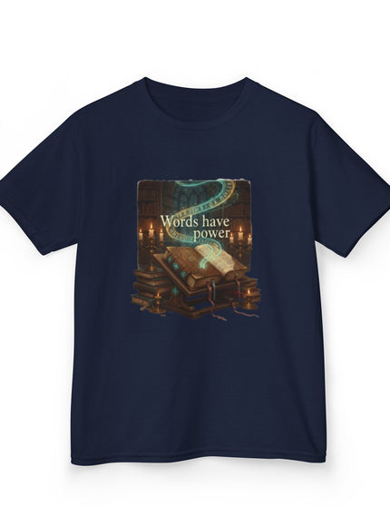 "Words Have Power" Kids Heavy Cotton Tee
