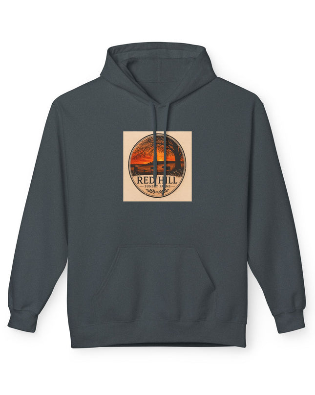 "Red Hill Sunset Farms" Unisex Midweight Softstyle Fleece Hoodie