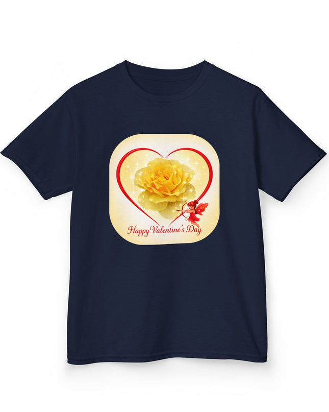 "Happy Valentine's Day" Kids Heavy Cotton Tee