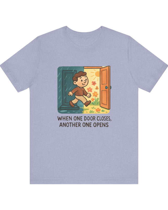 "Door Closes" Unisex Jersey Short Sleeve Tee
