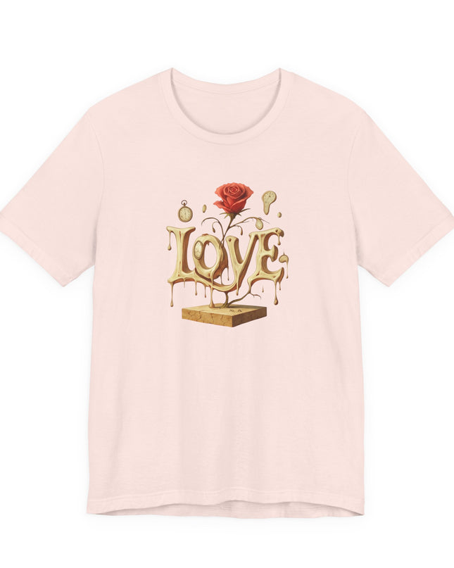 "Love - Salvador Dali Style" Unisex Jersey Short Sleeve Tee
