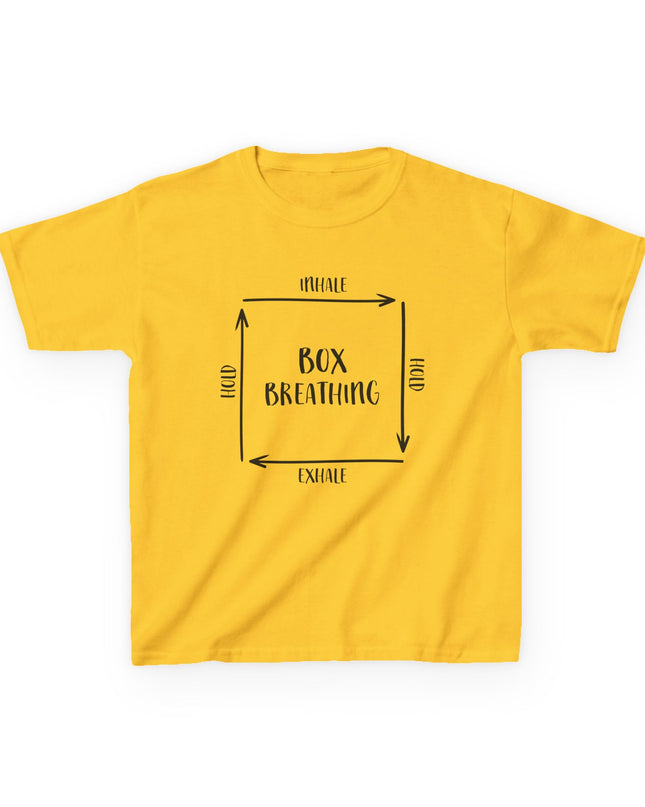 "Box Breathing" Kids Heavy Cotton Tee