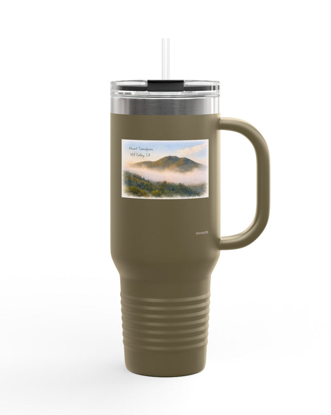 "Mount Tamalpais, Mill Valley, California" Insulated Travel Mug, 40oz