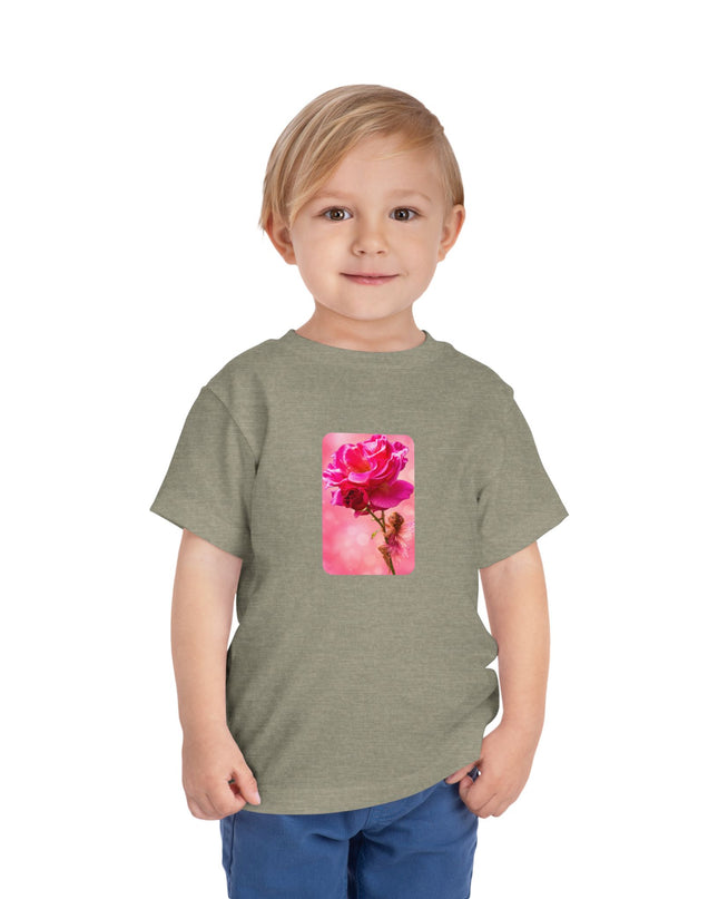 "Fairy Rose" Toddler Short Sleeve Tee