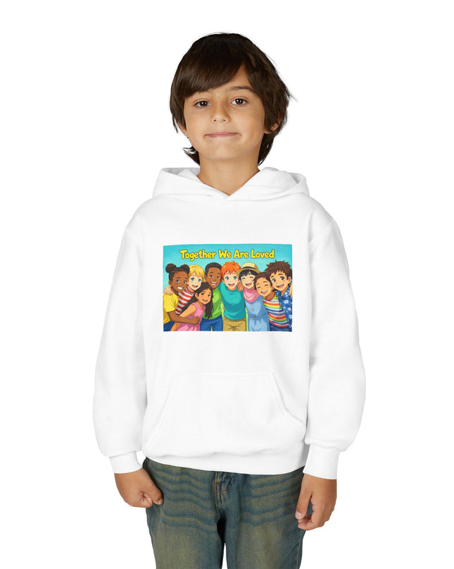 "Together We Are Loved" Youth Hooded Sweatshirt