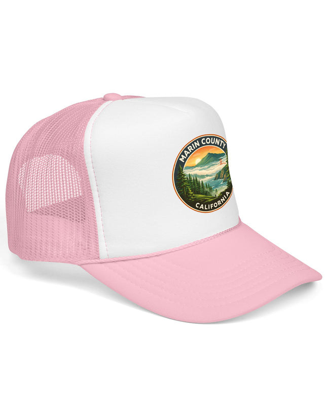 "Marin County, Above the Fog" Foam Trucker Hat
