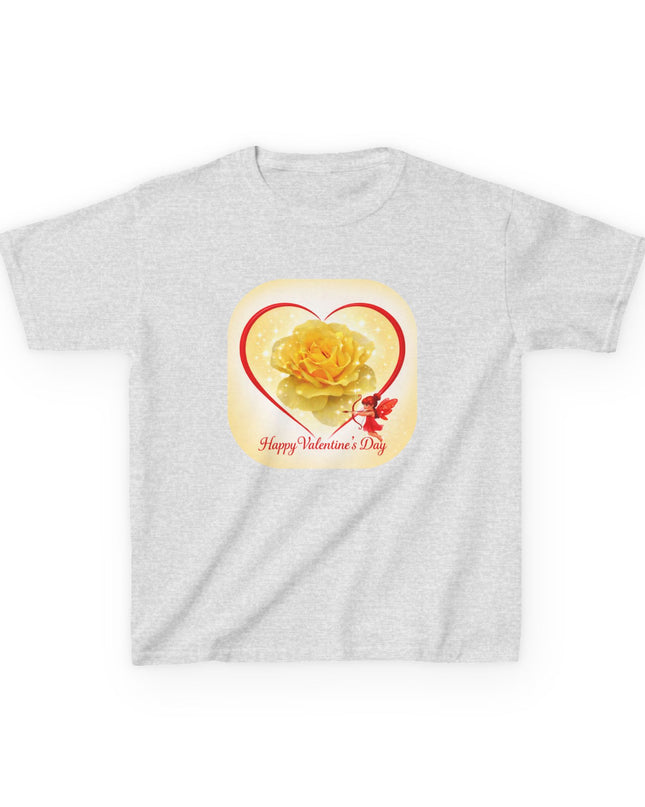 "Happy Valentine's Day" Kids Heavy Cotton Tee