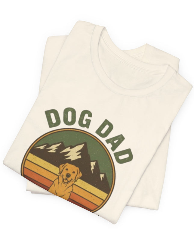 "Dog Dad Adventure Crew" Unisex Jersey Short Sleeve Tee
