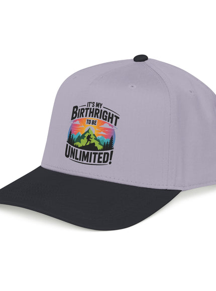 "It's my Birthright to be Unlimited" Mid Profile Baseball Cap