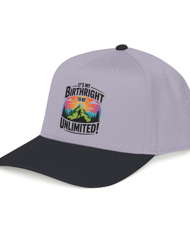 "It's my Birthright to be Unlimited" Mid Profile Baseball Cap