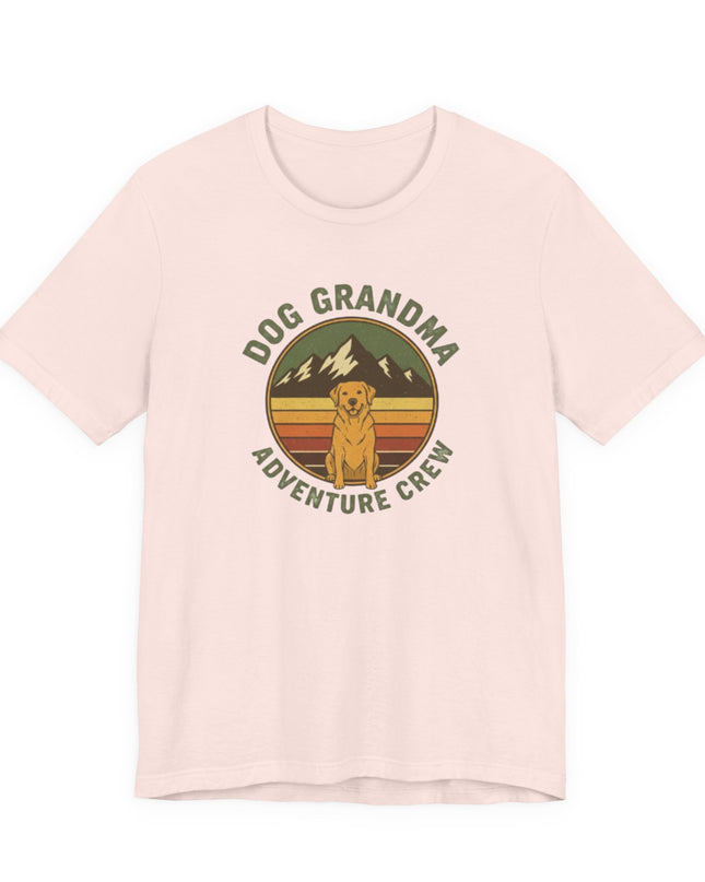 "Dog Grandma Adventure Crew" Unisex Jersey Short Sleeve Tee