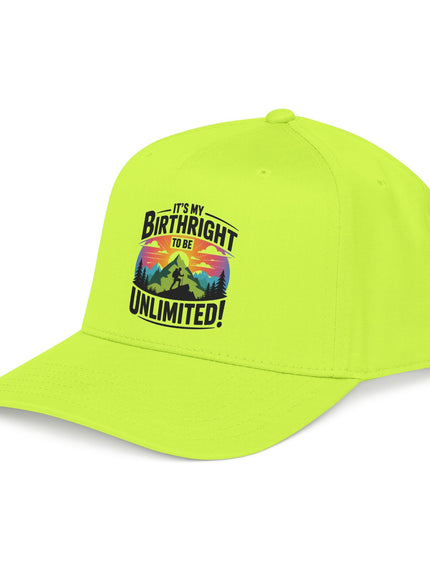 "It's my Birthright to be Unlimited" Mid Profile Baseball Cap