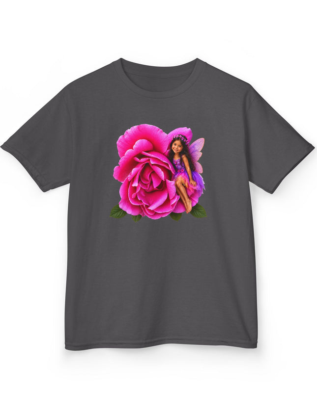 "Rose Fairy" Kids Heavy Cotton Tee
