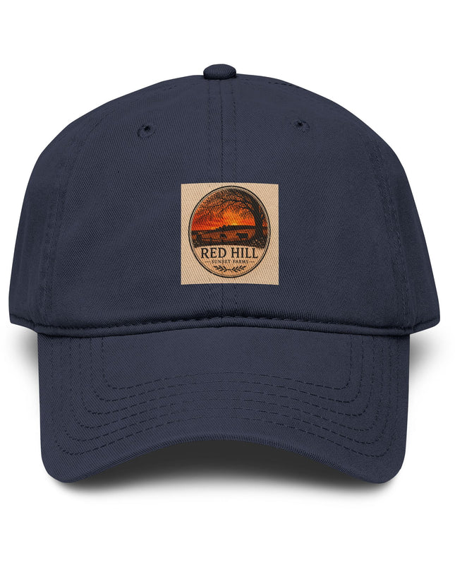 "Red Hill Sunset Farms" Garment Washed Baseball Cap
