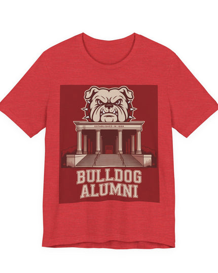 "Bulldog Alumni" Unisex Jersey Short Sleeve Tee