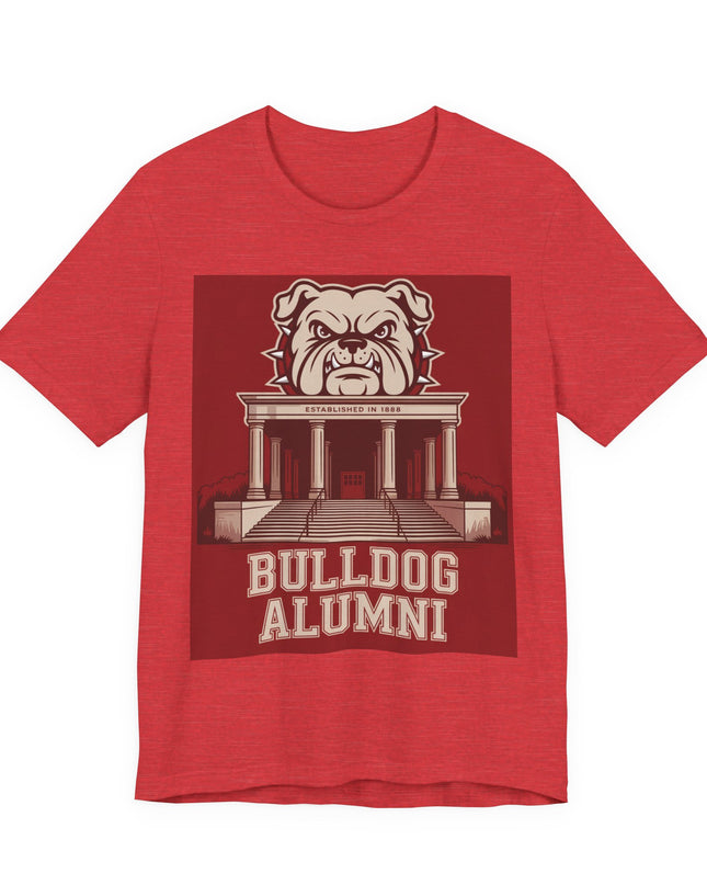 "Bulldog Alumni" Unisex Jersey Short Sleeve Tee