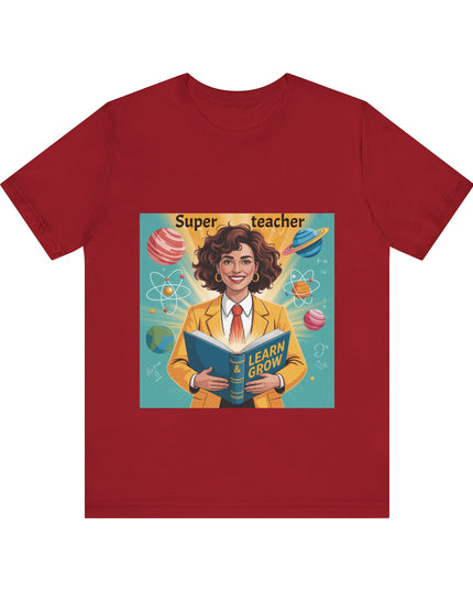 "Super Teacher" Women's Jersey Short Sleeve T-Shirt