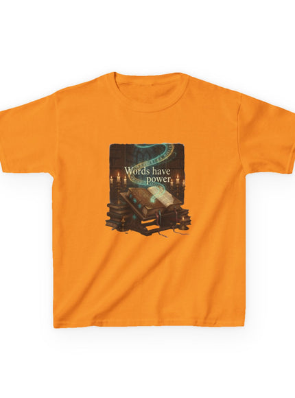 "Words Have Power" Kids Heavy Cotton Tee