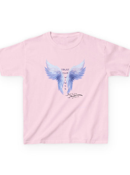 "Trust Your Wings, Not the Branch" Kids Heavy Cotton Tee