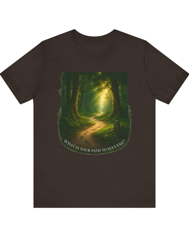 "Path to Success" Unisex Short Sleeve Tee