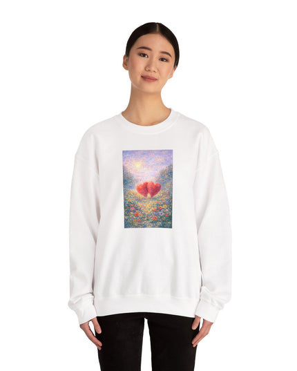 "Valentine's Day - Monet Style" Unisex Adult Sweatshirt