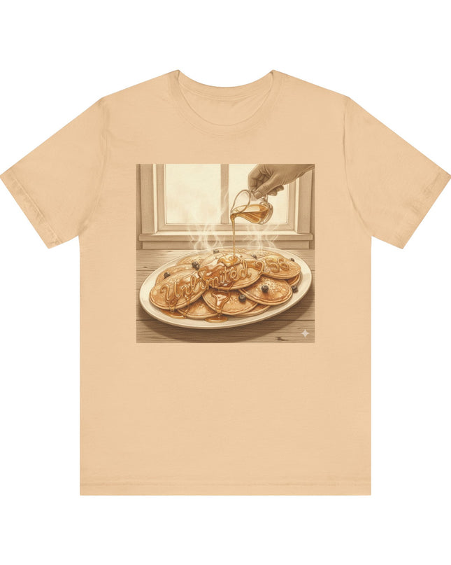 "Pancakes with Syrup" Unlimited 256 Unisex Jersey Short Sleeve Tee