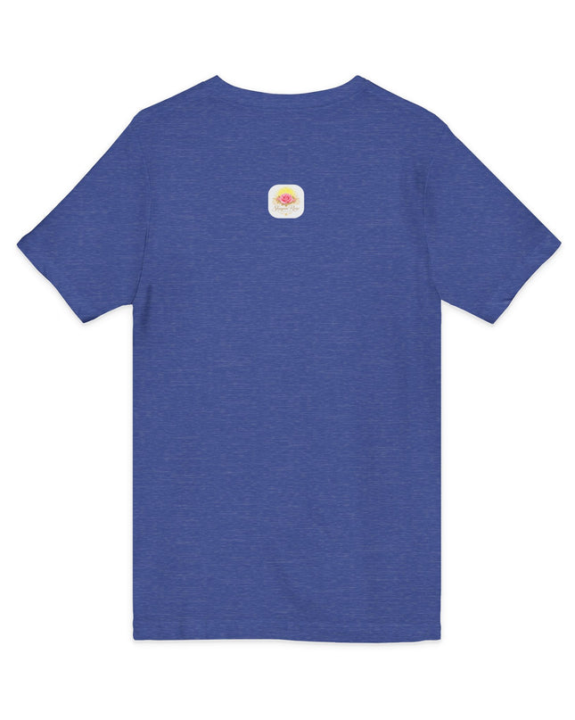 "Blessed and Beautiful" Ladies' V-Neck T-Shirt