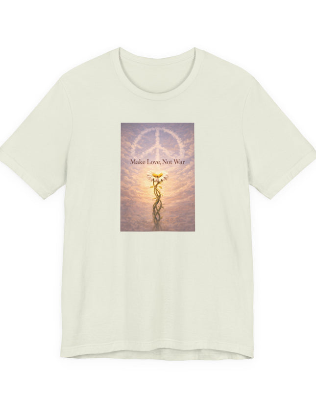 "Make Love Not War" Unisex Jersey Short Sleeve Tee