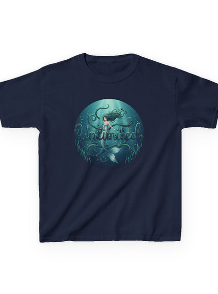 "Unlimited Mermaid" Kids Heavy Cotton Tee