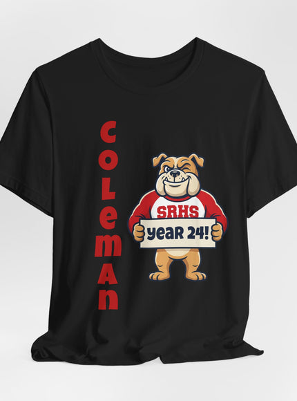 "Coleman - Year 24!" Unisex Jersey Short Sleeve Tee