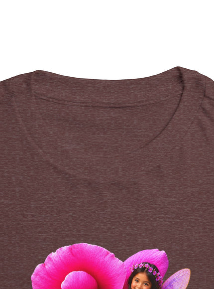 "Rose Fairy" Toddler Short Sleeve Tee