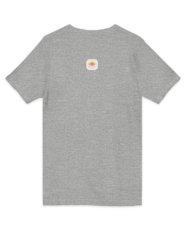 "Blessed and Beautiful" Ladies' V-Neck T-Shirt