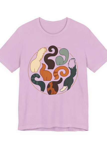 "Cat Tails (image)" Unisex Jersey Short Sleeve Tee