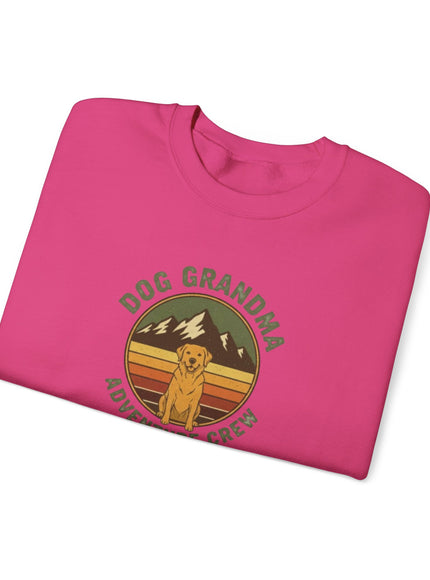 "Dog Grandma Adventure Crew" Unisex Sweatshirt