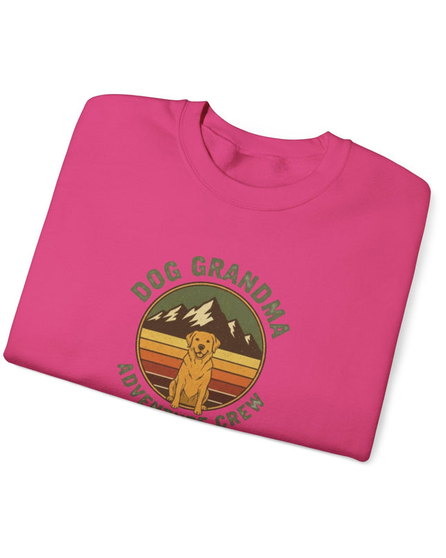 "Dog Grandma Adventure Crew" Unisex Sweatshirt