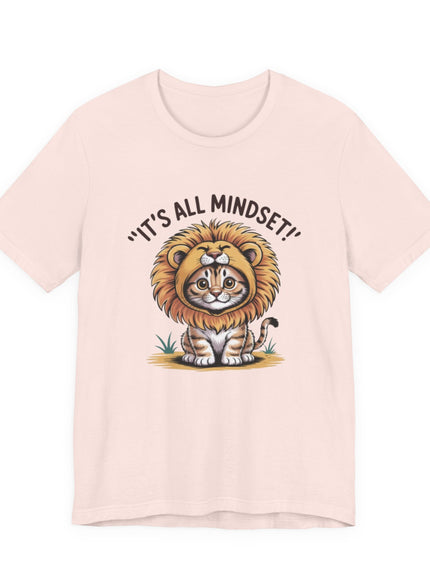 "Mindset Lion" Unisex Jersey Short Sleeve Tee