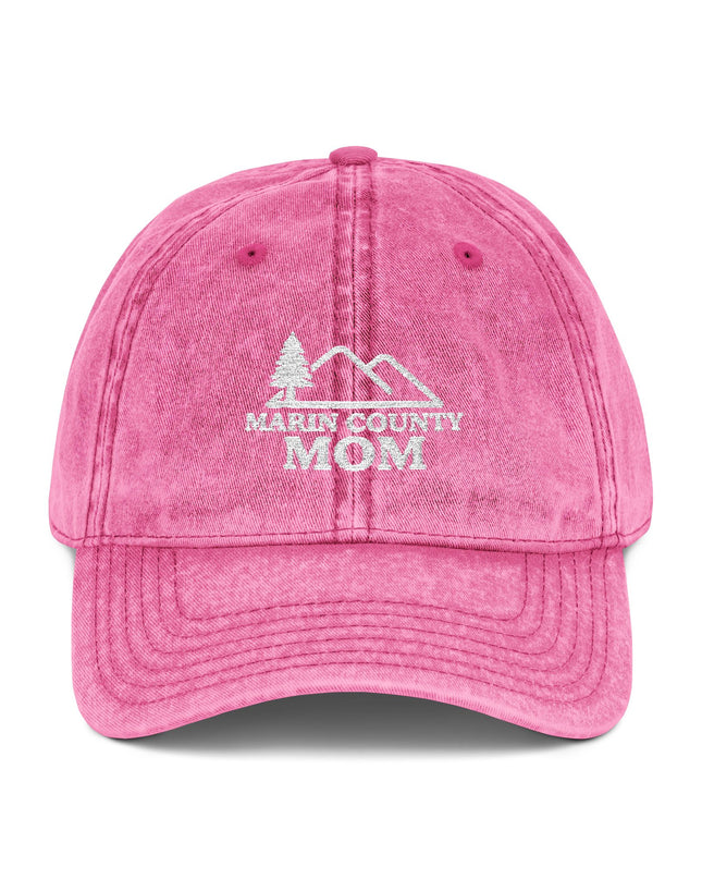 "Marin County Mom" Vintage Cap (Embroidery)