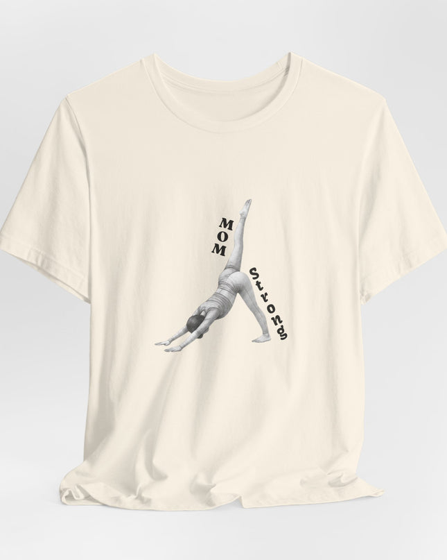 "Mom Strong Pilates" Unisex Jersey Short Sleeve Tee