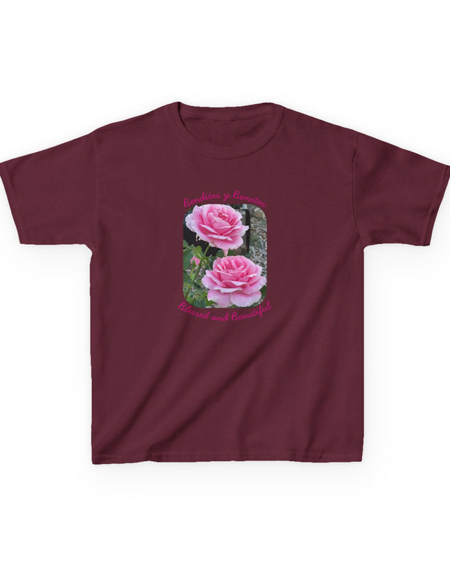"Blessed and Beautiful" Kids Heavy Cotton Tee