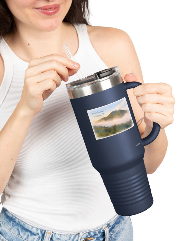 "Mount Tamalpais, Mill Valley, California" Insulated Travel Mug, 40oz