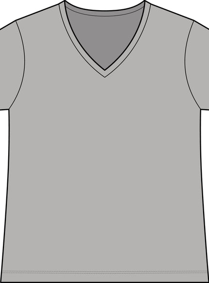 "Rooted in my Centerpoint" Women's Fine Jersey V-Neck Tee