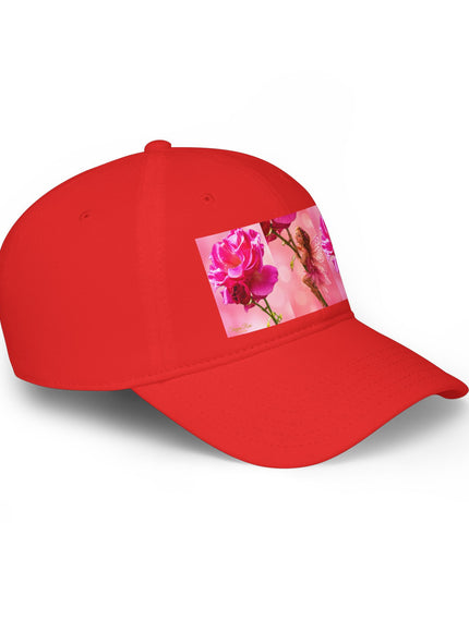 "Fairy Rose" Low Profile Baseball Cap