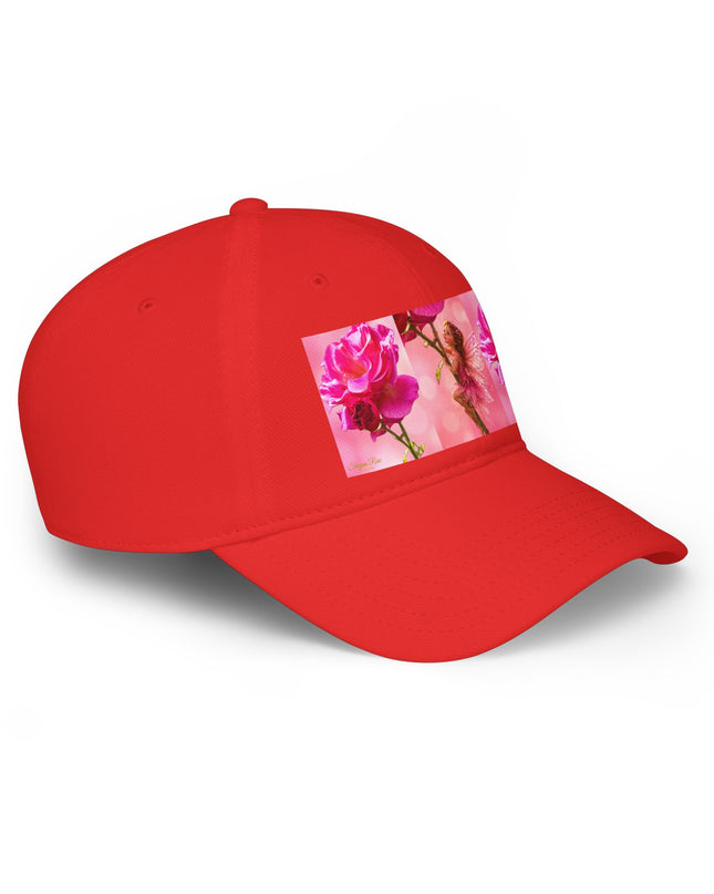 "Fairy Rose" Low Profile Baseball Cap