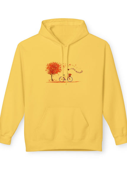 "I Love Autumn" Unisex Midweight Softstyle Fleece Hoodie