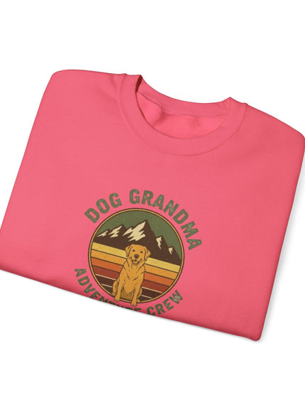 "Dog Grandma Adventure Crew" Unisex Sweatshirt