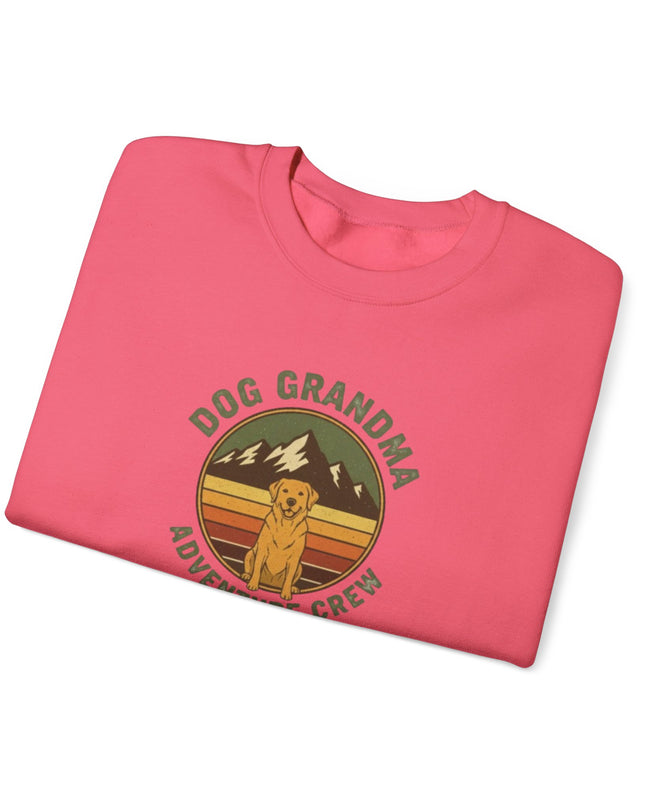 "Dog Grandma Adventure Crew" Unisex Sweatshirt