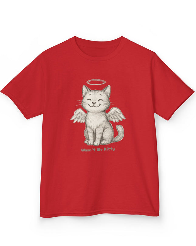 "Wasn't Me Kitty" Kids Heavy Cotton Tee