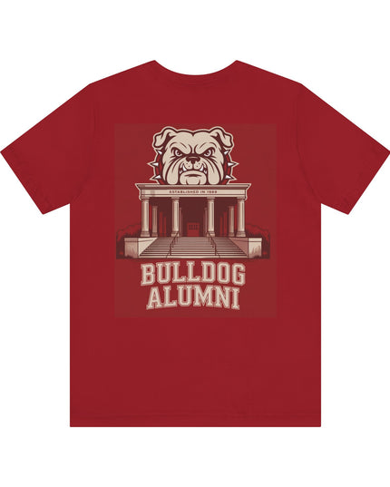 "Bulldog Alumni" Unisex Jersey Short Sleeve Tee
