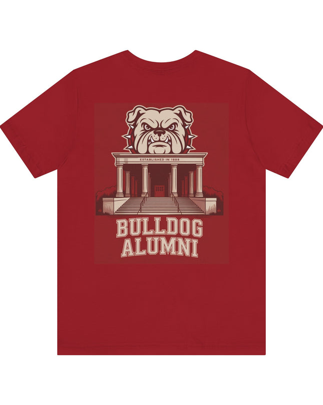 "Bulldog Alumni" Unisex Jersey Short Sleeve Tee