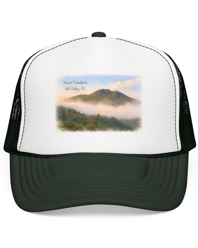"Mount Tamalpais, Mill Valley, California" Foam Trucker Hat